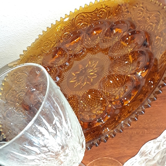 Crystal glass set - Picture 7 of 8